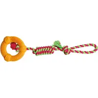Trixie Spieltau mit Ring, Naturgummi ø 12 cm/41 cm
