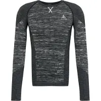 Odlo Blackcomb Eco Funktiosshirt lang grau XL HerrengrauXL - Motorradbekleidung - Wetterschutz