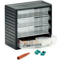 Treston Kleinteilemagazine Serie 296, 4 Schubladen