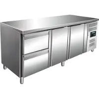 Saro 323 10716 Kühltisch inkl. 2er Schubladenset Modell KYLJA 3110 TN Gastro