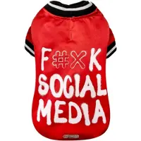 Croci Hondenjas Social Media Rood