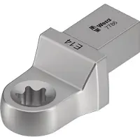 Wera 7786, Torque wrench end fitting, Silber, Chrom-Vanadium-Stahl (Cr-V)