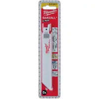 Milwaukee Säbelsägeblatt General Purpose 150 x 2,5/1,8 mm flexibel Pack mit 5...