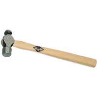 PICARD Schlosserhammer Ingenieurhammer 100g Englische Form HickoryStiel Nr 9