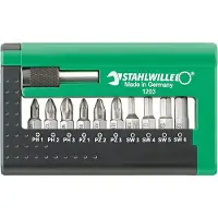 Stahlwille 1203 BIT-SET FUER ELEKTRONISCHE BOHRMASCHINEN 96080115 Bit-Set