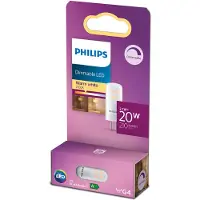 Philips LED Lampe ersetzt 20W, G4 Brenner, warmweiß, 210 Lumen, dimmbar, 1er Pack