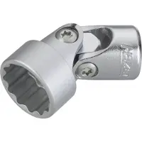 Hazet Gelenk-Steckschlüssel-Einsatz (Doppel-6kt.) 880G-Z18 Vierkant hohl 10 mm (3/8 Zoll) Außen-Doppel-Sechskant-Tractionsprofil 18
