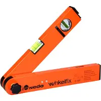 Nedo Winkelmessgerät Winkelfix Messber.0-180Grad Schenkel-L.30,5cm