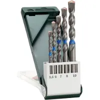 Bosch ISO 5468, Bohrer, Bohrerbit-Set, Drehung der rechten Hand, 1 cm, Beton, Hartbeton, 12 cm