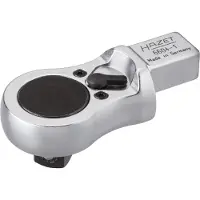 Hazet Einsteck-Umschaltknarre 6604-1 - Einsteck-Vierkant 14 x 18 mm - Vierkant massiv | 6604-1