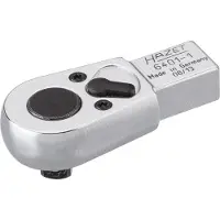 Hazet Einsteck-Umschaltknarre 6401-1 - Einsteck-Vierkant 9 x 12 mm - Vierkant massiv 6 | 6401-1