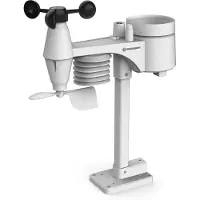Bresser Ersatzsensor 7-in-1 Funk Außensensor für WLAN Comfort Wetterstation Temperatur Luftfeuchtigkeit Wind Regen UV