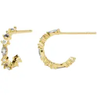 PDPaola Ohrringe - Ombré Earring - Gr. unisize - in Gold - für Damen