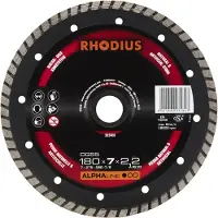 Rhodius Diamanttrennscheibe gerade DG55 Ø 180 x 7,0 x 2,2 x 22,23mm