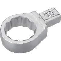 Hazet Einsteck-Ringschlüssel 6630D-34 Einsteck-Vierkant 14 x 18 mm Außen-Doppel-Sechskant-Tractionsprofil 34