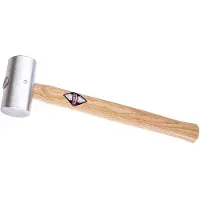 PICARD Leichtmetallhammer 75 x 40 mm mit EschenStiel 250g Nr 335