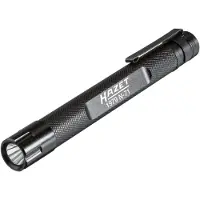 Hazet Led-Taschenlampe 130 Lm 130LM ALUMINIUM SCHWARZ Aluminium silber
