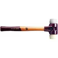 HALDER SIMPLEX Schonhammer Ø 30 mm Superplastik / Nylon mit Tempergussgehäuse