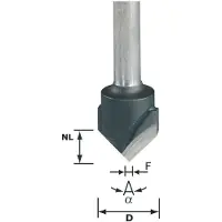 Festool 490997 Nutfräser Länge 50 mm Produktabmessung, Ø 11 mm Arbeits-Länge 9.50 mm Schaftdurchmesser 8 mm