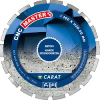 Carat Diamantzaag Beton Ø350x25,40Mm, Cnc Classic