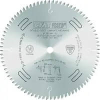 Cmt 281.696.12M Geräuscharmes Sägeblatt für Melamin/Formica-Spanplatten 300 x 30 x 96T