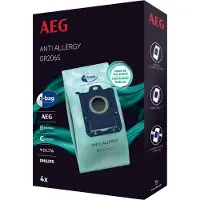 AEG Zubehör GR206S s-bag Hygiene Anti-Allergy Staubsaugerbeutel GR206S