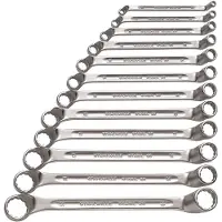 Stahlwille Doppelringschlüssel-Satz StahlwilleSTABIL 20/12 6x7-30x32 12 St.