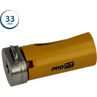 Pro-Fit Multi-Purpose-Lochsäge Ø33mm mit 50mm Nutzlänge - ohne Zentrierbohrer - mit Click&Drill Aufnahme