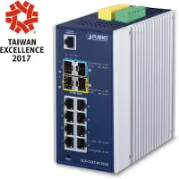 Planet IGS-5225-8T2S2X, Managed, L3, Gigabit Ethernet (10/100/1000), Wandmontage