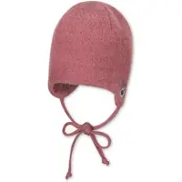 Sterntaler Woll-Bindemütze in Lila - 37 cm