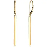 Elli Ohrringe Basic Hänger Geo Look Trend Blogger 925 Silber Elli Gold