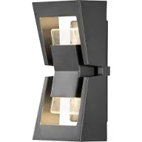 Konstsmide LED-Wandleuchte Potenza 2-Licht-Anthrazit