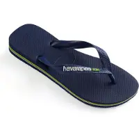 Havaianas Brasil Logo, Weiblich, Erwachsener, Flip-Flops, Navy, Abbildung, 45 - 46
