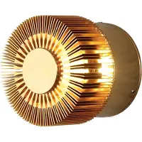 Konstsmide Treiber: LSVC3BUNI, Output: 4-5VDC, 700mA, 3W Monza Effekt Small massives Aluminium, bronzefarben anodisiert 7900-800