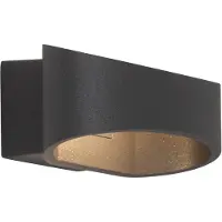 Brilliant AEG Lampe Sunrise LED Außenwandleuchte anthrazit | 1x 8.5W LED integriert (COB), (780lm, 3000K) | IP-Schutzart: 54 - spritzwassergeschützt