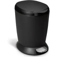 Simplehuman Treteimer Simplehuman Mini Schwarz 6L