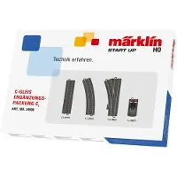 Märklin C-Gleis-Ergänzungspackung C1, Schwarz