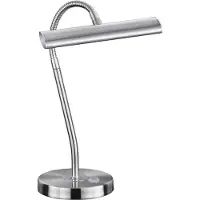 TRIO - Tischlampe CURTIS - Grau - 0x0x35 cm