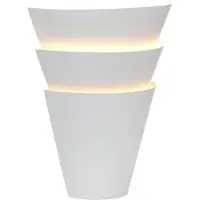 Brilliant Lampe Ship Wandleuchte 25cm weiß | 1x C35, E14, 40W, geeignet für Kerzenlampen (nicht enthalten) | Skala A++ bis E | Für LED-Leuchtmittel geeignet