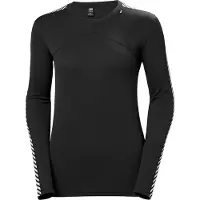 Helly Hansen Women’s HH Lifa Long-sleeve Crew Base Layer black (990) XL