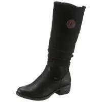 Rieker Langschaftstiefel Schwarz