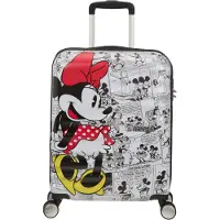 American Tourister Wavebreaker Disney Spinner (drehbar) Schwarz, Rot, Weiß, Gelb 36 L Acrylnitril-Butadien-Styrol (ABS)