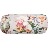 Essenza Fleur Grau Nackenrolle 22 x 50 cm