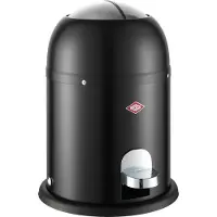 Wesco Mini Master 6l Mülleimer Schwarz Schwarz One Size