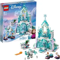 LEGO 43172 Disney Princess Elsas Magischer Eispalast, Set Mit Elsa- Und Anna-Minipuppen Und „Frozen“-Spielplatz
