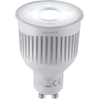 TRIO RGBW WiZ LED Leuchtmittel mit GU10 Sockel 6 Watt, Sprachsteuerung, Fernbedienung