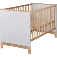 Roba Kombi-Kinderbett 'Caro', höhenverstellbar, mitwachsend, 3 Schlupfsprossen, 70x140 cm, umbaubar