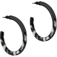 Liebeskind berlin Ohrringe - Edelstahl Acetat Statement - Gr. unisize - in Schwarz - für Damen