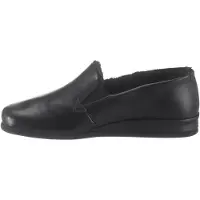 Rohde Hausschuhe Viborg 6420 Herren Black-Schuhgröße 41