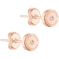 Liebeskind berlin Damen-Ohrstecker Edelstahl Zirkonia LIEBESKIND Berlin Rosé